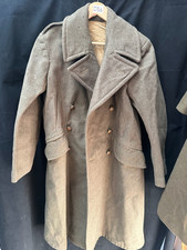 Original WW2 British Army Heavy Wool Greatcoat Overcoat 1940 Pattern - 40" Chest