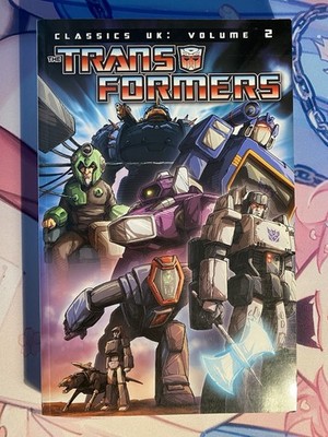 Transformers Classics UK Trade Paperback Volume #2 IDW Comics