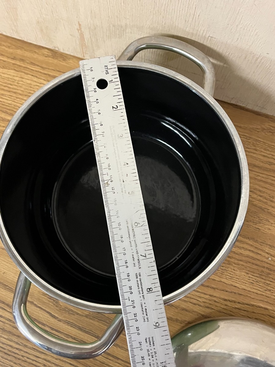 Silit Silargan Silit cookware Green with Lid Enamel Made in