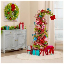 Hobby Lobby Whimsical Pre-Lit 5ft Grinch Chri...