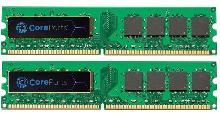 CoreParts MMHP201-8GB Memory Module – 8GB 2x4GB DDR2 800MHz DIMM