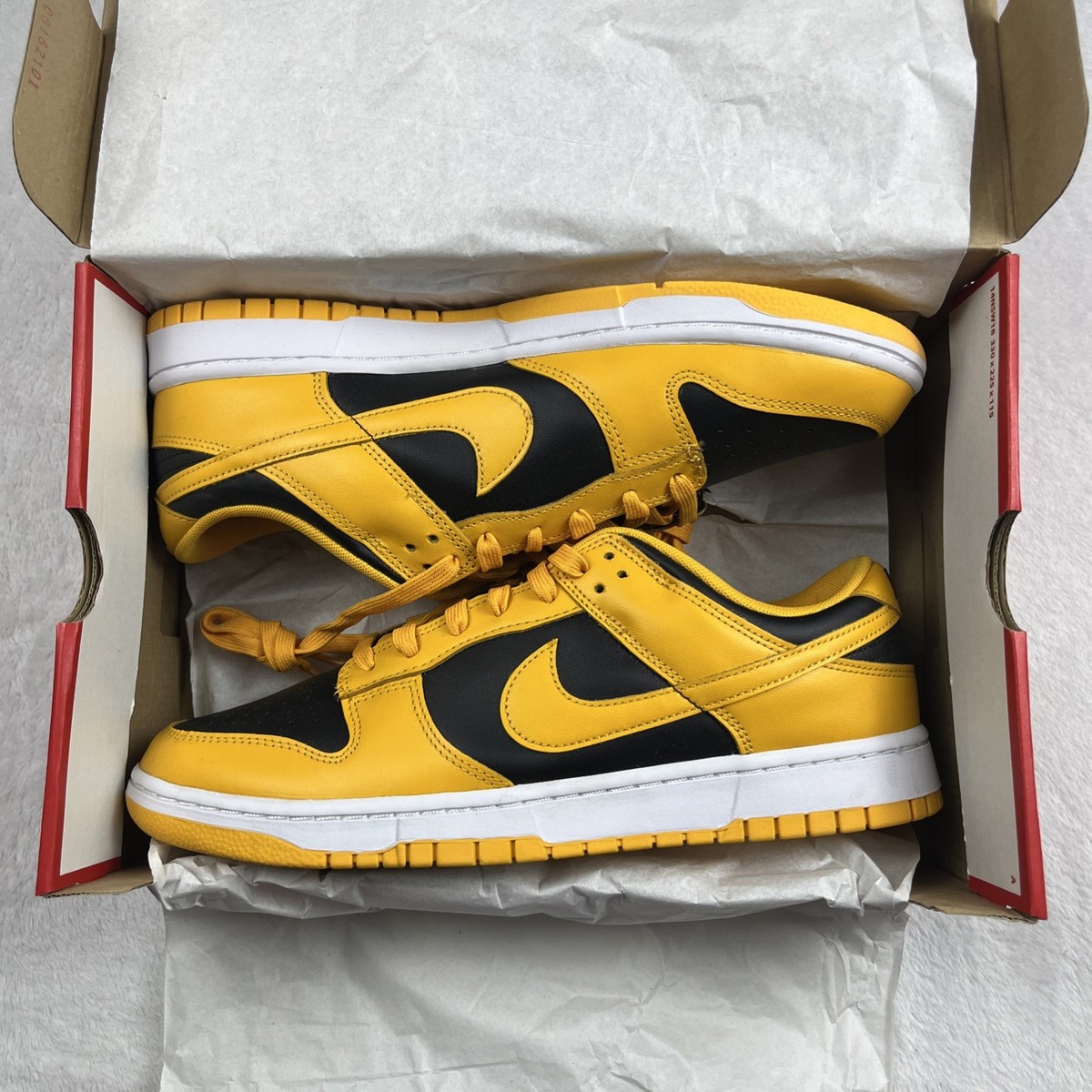 Nike Dunk Low Championship Goldenrod 2021 DD1391-004 Brand New In
