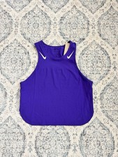 Nike AeroSwift Dri-FI Adv Cropped Running Tank Top FN2713-547 Women's Size L