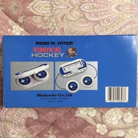 Nintendo Game & Watch Micro VS System Donkey Kong Hockey Japan NEW English ver