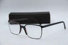 NEW ANDY WOLF ROBINSON COL. D GREY BROWN AUTHENTIC FRAMES EYEGLASSES 56-18