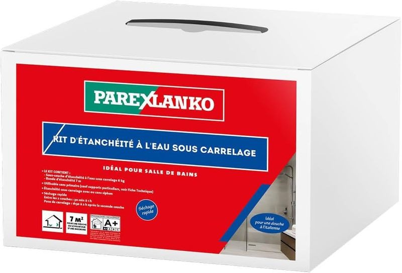 Kit d'étanchéité sous carrelage anti-infiltration membrane liquide SPEC