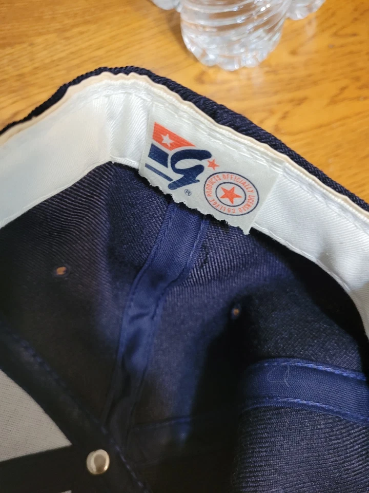 Vintage 90s The Game Penn State University PSU Lions Fitted Hat Size 7 1/4 - Image 4 of 4