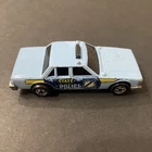 Vintage 1983 Hot Wheels Crack-Ups Diecast 1/64 Scale Blue State Police Car VGC