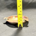 🚨 ANTIQUE/ VINTAGE Copper Brass Cool Collectible Ashtray 3.5” x 1”. 🚬 — photo 6