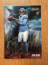 Panini 2025 Absolute By Storm Rookie Insert #3 Cam Ward Tennessee Titans NFL