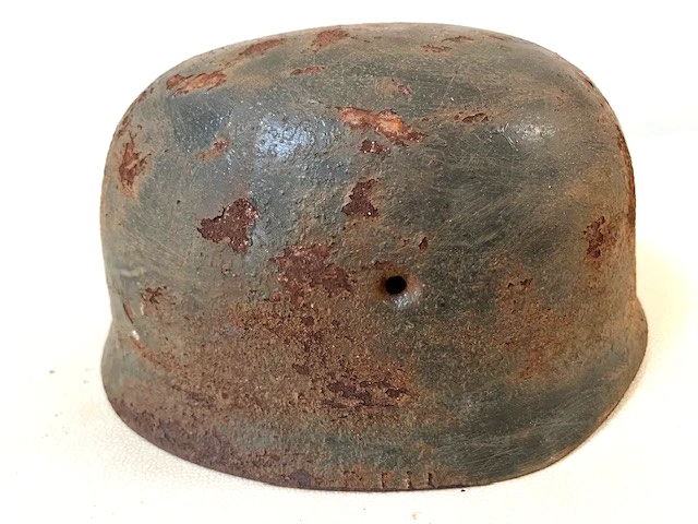 Casco de paracaidista paracaidista alemán Segunda Guerra Mundial M38. Raro Foto 2 de 4