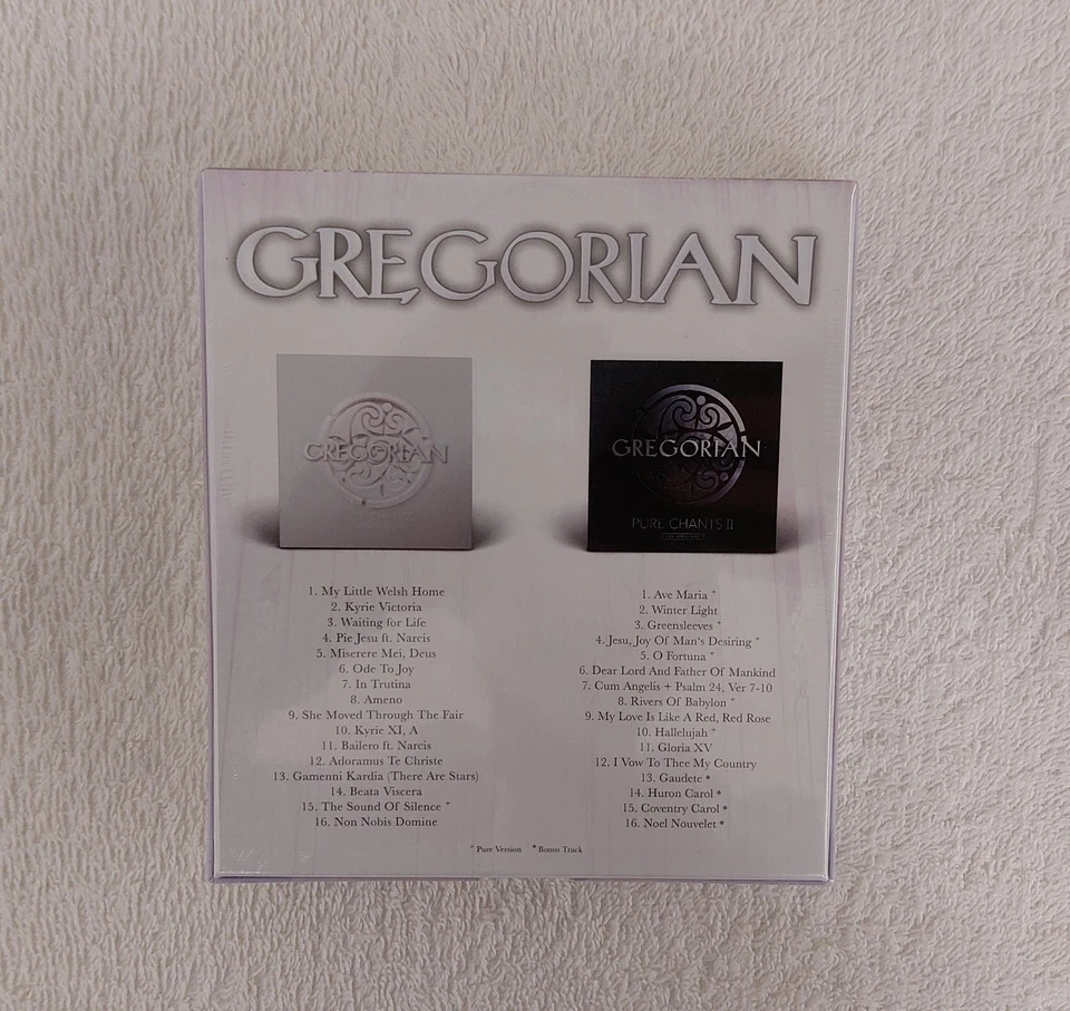 Gregorian Pure Chants I & II 2 CD Musik Box Set Neu OVP - Bild 2 von 4
