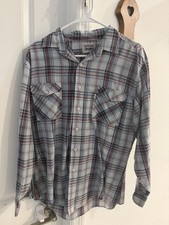Vintage Silver Tab Levi s Button Up Shirt Men s Large