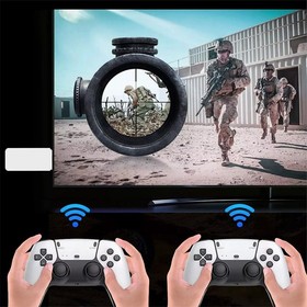 Retro Game Console 41000+ Games 4K HDMI Output w/ 2 Wireless Controllers &128GB~