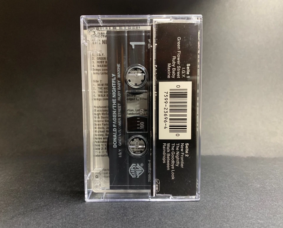 Donald Fagen THE NIGHTFLY Vintage Cassette W3696-4 ** VG+/VG+ CONDITION** 1982 - Image 4 of 4