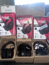 hyperx cloud core wireless lot of 3