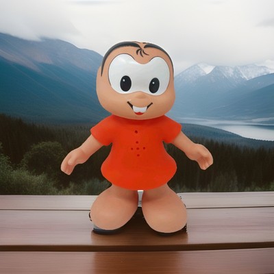 Turma Da Monica Gang Doll Brazil Talks Vinyl 13 Inches Monica and Friends 2013