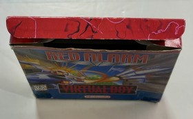 Red Alarm (Nintendo Virtual Boy, 1995) Complete in Box - Tested - Authentic