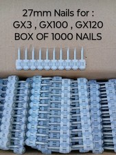 27mm Nails Suitable For Hilti GX3 , GX120 , GX100 Nail Guns Box 1000 nails