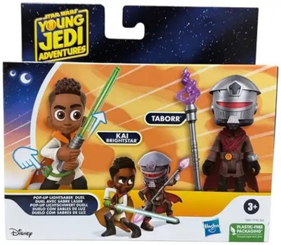 Hasbro Star Wars Young Jedi Adventures (4 )  Pop-up Lightsaber Duel Kai  Neu/OVP