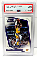 2018 Panini Threads LeBRON JAMES Basketball Card PSA 9 MINT