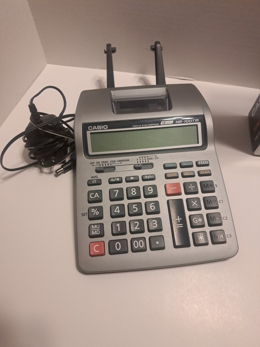 Casio 991 Calculator Casio HR-200RC Mini Desktop Printing