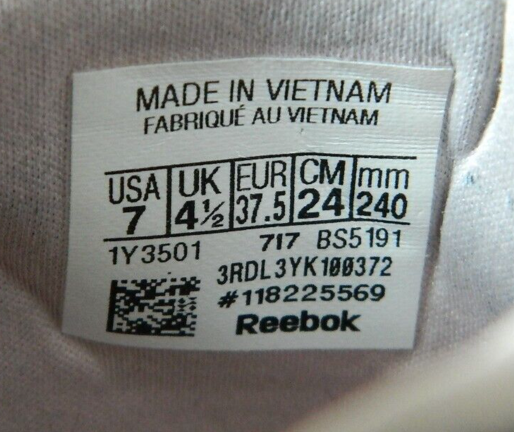 reebok ladies trainers