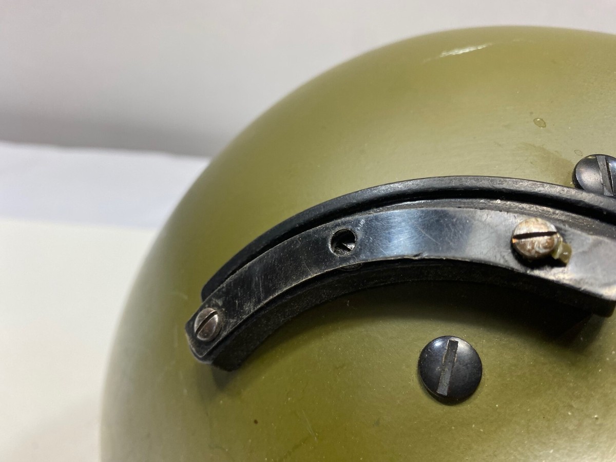 Gentex Helicopter Helmet, size X-LARGE used- missing pieces 1 only