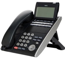 Fully Refurbished NEC DT330 DTL-12D-1 12-Button Display Digital Phone Black