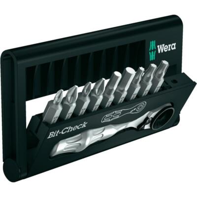WERA Uni Bit Check Set 9 Bit 05073645001 1/4'' Ratsche Werkzeug 4013288168115 NEU