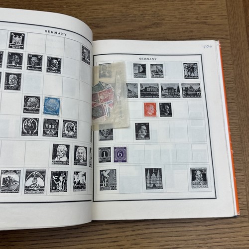 1952 MODERN POSTAGE STAMP ALBUM Scott Publications With Stamps In Envelope - Picture 22 of 24