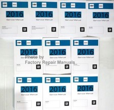 2016 Chevrolet Cheyenne/silverado & Gmc Sierra Service Manual Set Gmt16ckpu