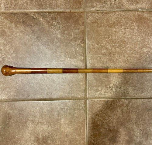 Einzigartig Holz Swagger Stick eingelegt Holz einzigartig SELTEN - Bild 2 von 8