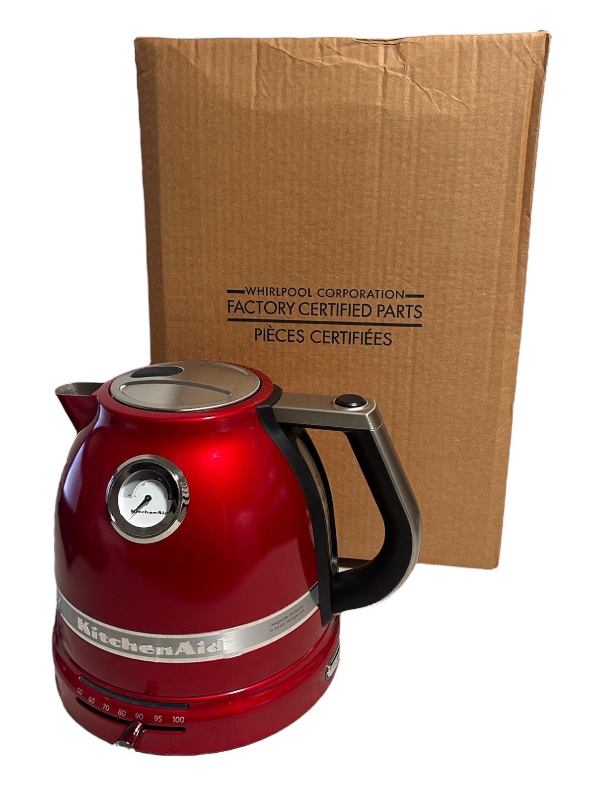 KitchenAid KEK1522CA Kettle Candy Apple Red Pro Line Electric Kettle-image