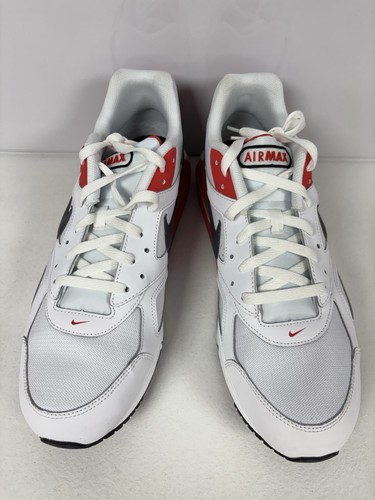 Nike Air Max Turnschuhe Weiß & Rot Größe UK 13 Neu Original UVP 120€ #y2 - Bild 5 von 7