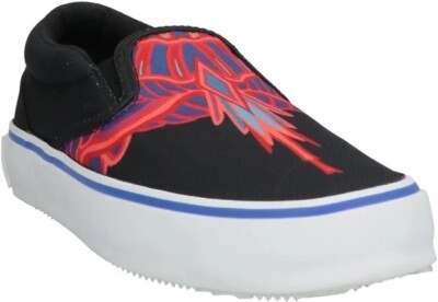 NIB MARCELO BURLON Wings Barcode Multi-Color Slip Sneakers Shoes Sz 43 US 10