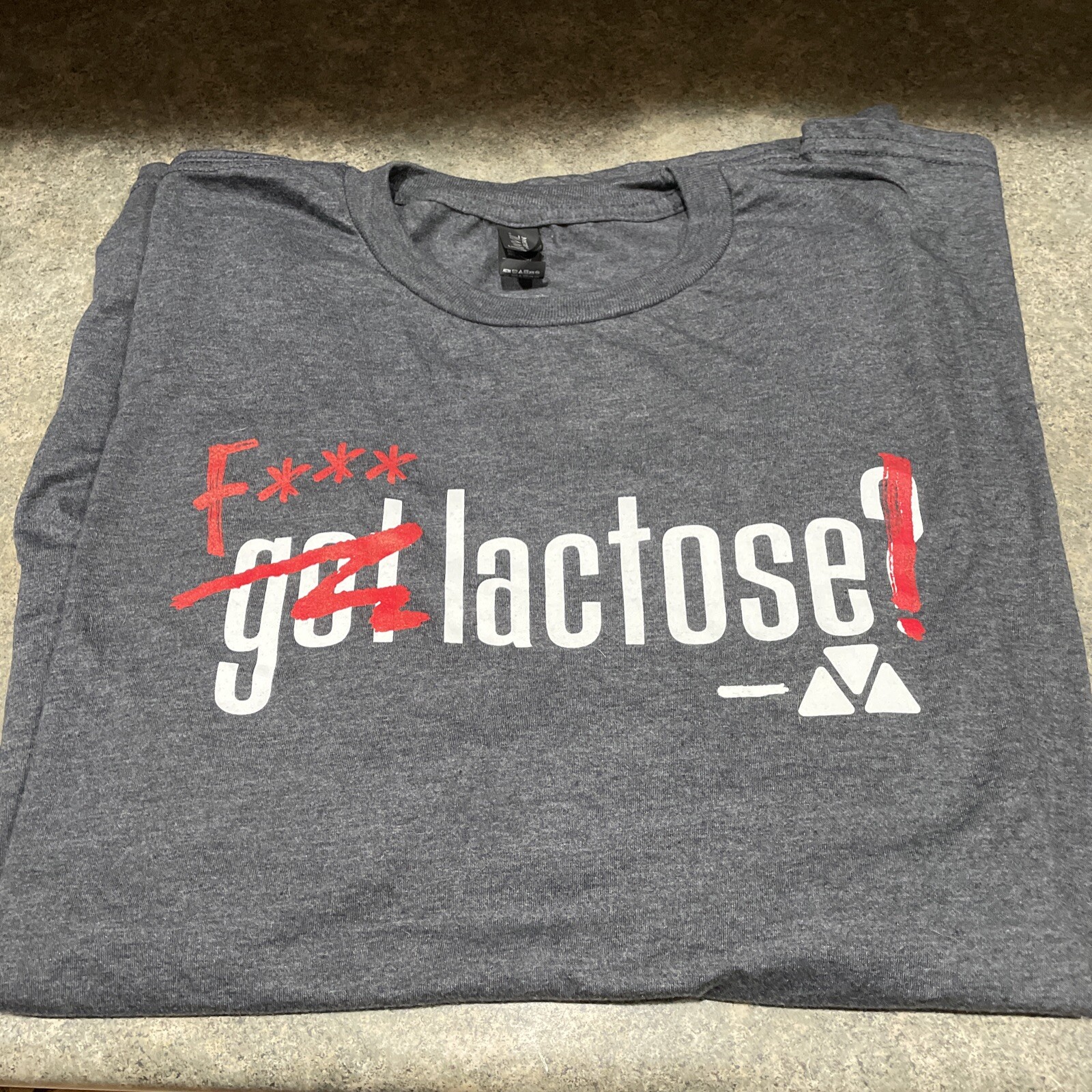 T shirt ModestMan Brewery F*** lattosio Keene New Hampshire NUOVA XL grigio scuro