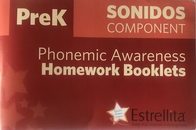 Estrellita Phonemic Awareness Homework Booklet Sonidos Components Spanish Readin