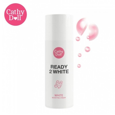 2X Cathy Doll Ready2 White Boosting Cream White Bright Moisture Pore-tight 75ml