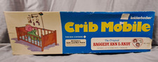 1972 Knickerbocker Raggedy Ann  Andy Baby Crib Mobile 3605