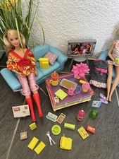 Mattel Barbie Living Room Wohnzimmer 90s 2008 I Can Be Tv Chef Kirchen Fashion
