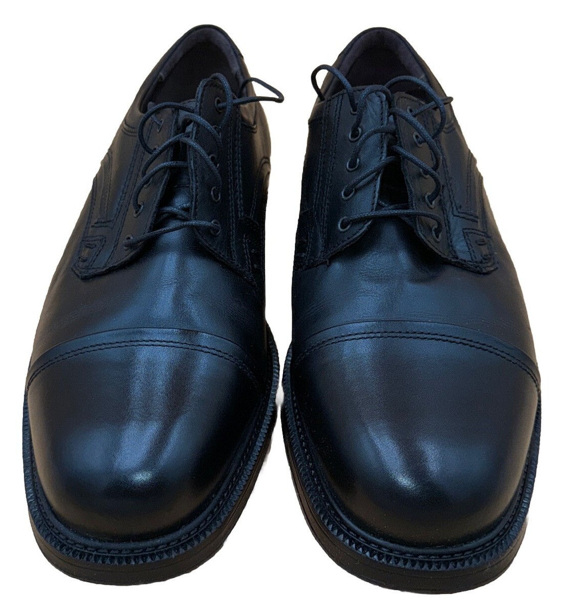 Bill Blass Mens Genuine Leather Hank Oxford Black Dress Shoes #20135 Size 10.5W Bill Blass Mens Genuine Leather Hank Oxford Black Dress Shoes #20135 Size 10.5W