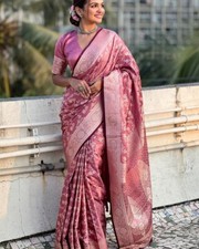 Designer Sari Bollywood Bridal Silk Saree Blouse South Indian Party Wear Saree