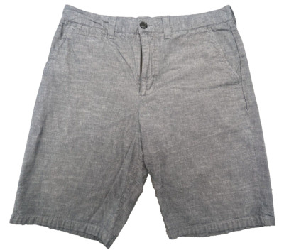 Nike Shorts Mens 32W 10'' Chambray Blue Beach Outdoors Engineered Logo