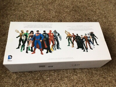 DC COMICS NEW 52 JUSTICE LEAGUE ACTION FIGURE 7 PACK BOX SET