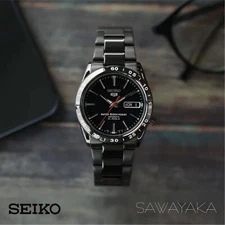 SEIKO SEIKO5 SNKE03K1 Wristwatch Black Automatic Men's Watch Analog Japan New