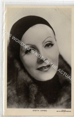 (Le8117-481) RP, Schauspielerin, Greta Garbo, unbenutzt G-VG