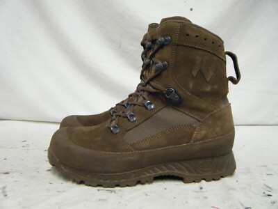 Genuine British Army Military Haix Scout Suede Desert Combat Boots Size  42 T% UK
