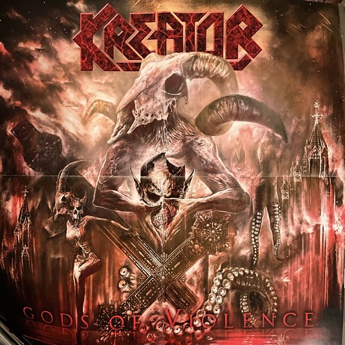 Kreator – Gods Of Violence LP/DVD/CD Box Set 2017 Nuclear Blast NB 3725-5 EX/EX - Picture 9 of 17