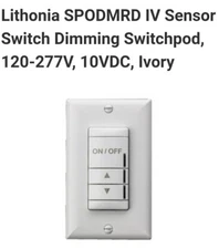ACUITY Controls SPODMRD-IV / SPODMRDIV Wall Switch Dimmer, Ivory 235YC3   N£W 